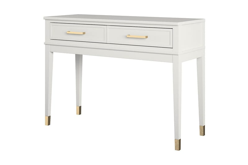 Apupöytä Westerleigh 105 cm Valkoinen - CosmoLiving - Huonekalut - Pöytä & ruokailuryhmä - Apupöytä & sivupöytä - Konsolipöytä