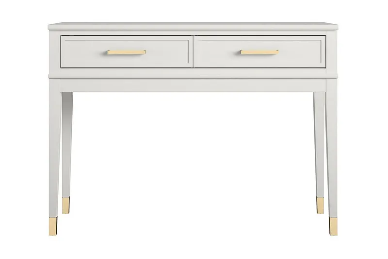 Apupöytä Westerleigh 105 cm Valkoinen, undefined