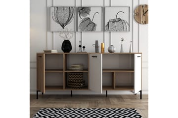 Apupöytä Zakkum 180x80 cm - Ruskea - Huonekalut - Pöytä & ruokailuryhmä - Apupöytä & sivupöytä - Konsolipöytä