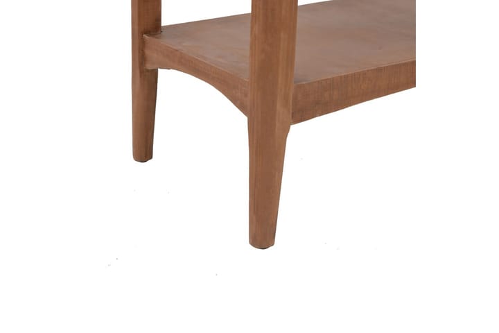 Konsolipöytä kiinteä kuusipuu 126x40x77,5 cm ruskea - Ruskea - Konsolipöytä - Eteispöytä