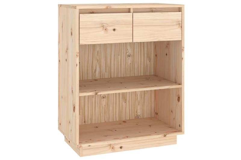 Konsolikaappi 60x34x75 cm täysi mänty - Ruskea - Huonekalut - Pöytä & ruokailuryhmä - Apupöytä & sivupöytä - Konsolipöytä