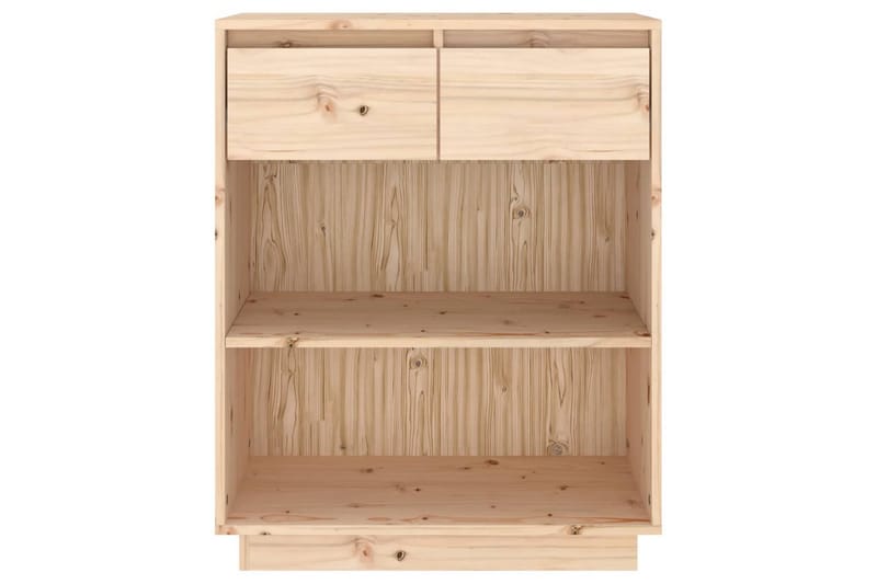 Konsolikaappi 60x34x75 cm täysi mänty - Ruskea - Huonekalut - Pöytä & ruokailuryhmä - Apupöytä & sivupöytä - Konsolipöytä