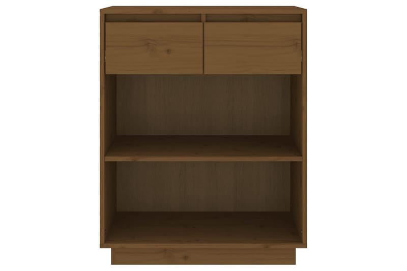 Konsolikaappi hunajanruskea 60x34x75 cm täysi mänty - Ruskea - Huonekalut - Pöytä & ruokailuryhmä - Apupöytä & sivupöytä - Konsolipöytä