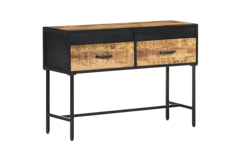 Konsolipöytä 110x35x75 cm karkea mangopuu - Huonekalut - Pöytä & ruokailuryhmä - Apupöytä & sivupöytä - Konsolipöytä