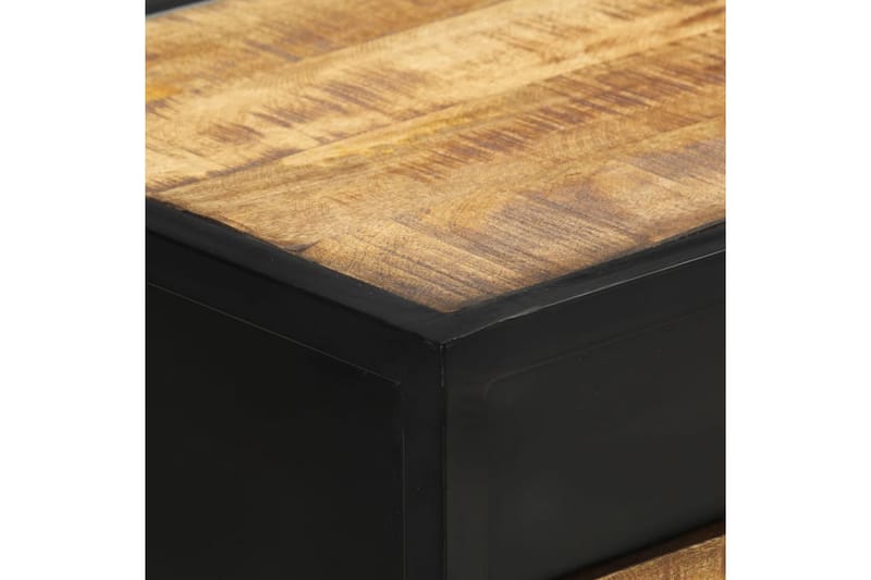 Konsolipöytä 110x35x75 cm karkea mangopuu - Huonekalut - Pöytä & ruokailuryhmä - Apupöytä & sivupöytä - Konsolipöytä