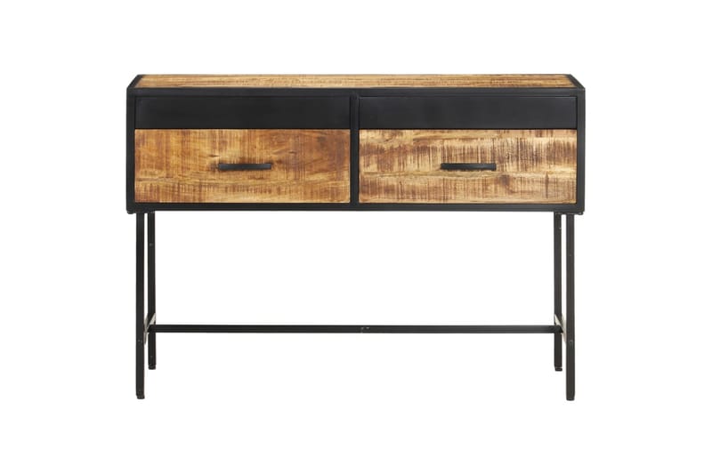 Konsolipöytä 110x35x75 cm karkea mangopuu - Huonekalut - Pöytä & ruokailuryhmä - Apupöytä & sivupöytä - Konsolipöytä