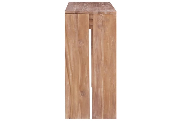 Konsolipöytä 110x35x75 cm täysi tiikki - Ruskea - Konsolipöytä - Eteispöytä