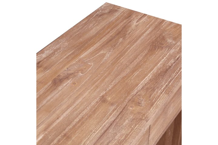 Konsolipöytä 110x35x75 cm täysi tiikki - Ruskea - Konsolipöytä - Eteispöytä