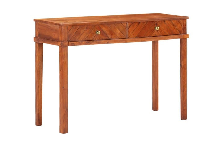 Konsolipöytä 110x40x76 cm täysi akaasiapuu - Ruskea - Konsolipöytä - Eteispöytä