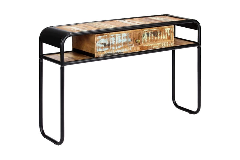 Konsolipöytä 118x30x75 cm kierrätetty puu - Ruskea - Huonekalut - Pöytä & ruokailuryhmä - Apupöytä & sivupöytä - Konsolipöytä