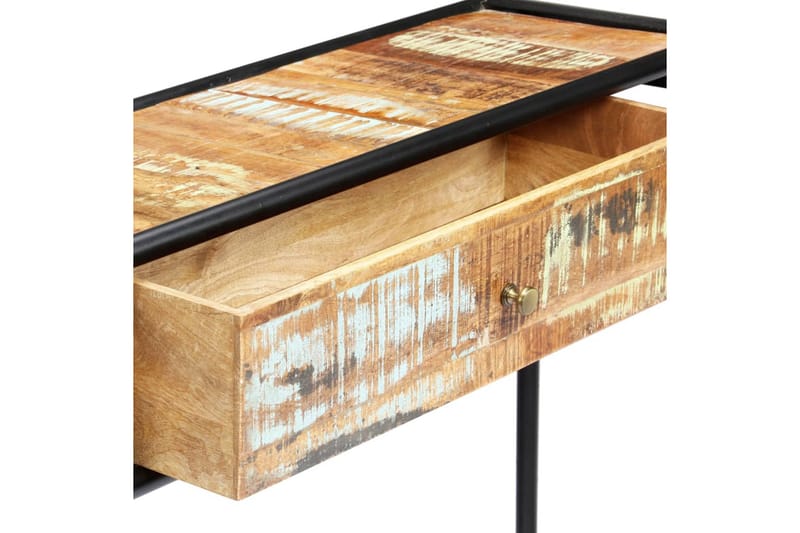 Konsolipöytä 118x30x75 cm kierrätetty puu - Ruskea - Huonekalut - Pöytä & ruokailuryhmä - Apupöytä & sivupöytä - Konsolipöytä