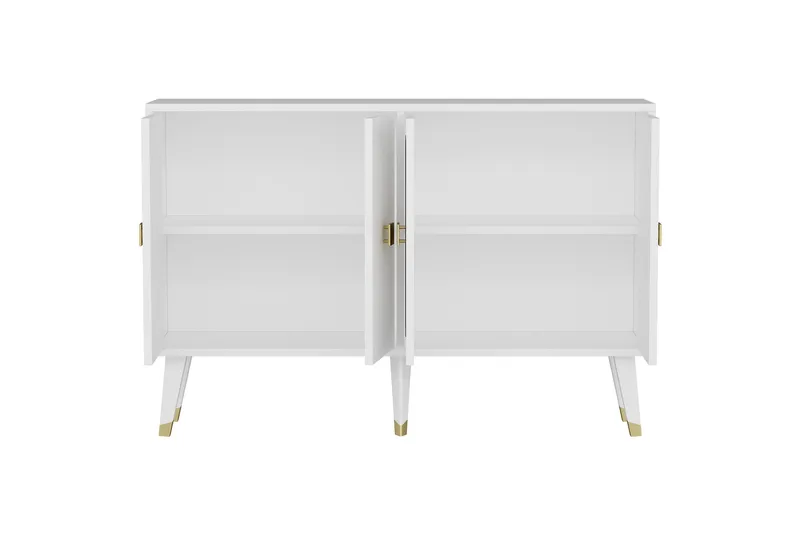 Konsolipöytä Ahart 120 cm - Valkoinen - Säilytys - Säilytyskalusteet - Senkki