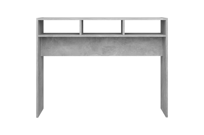 Konsolipöytä betoninharmaa 105x30x80 cm lastulevy - Huonekalut - Pöytä & ruokailuryhmä - Apupöytä & sivupöytä - Konsolipöytä