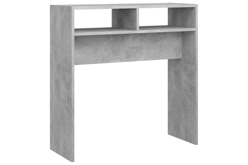 Konsolipöytä betoninharmaa 78x30x80 cm lastulevy - Huonekalut - Pöytä & ruokailuryhmä - Apupöytä & sivupöytä - Konsolipöytä