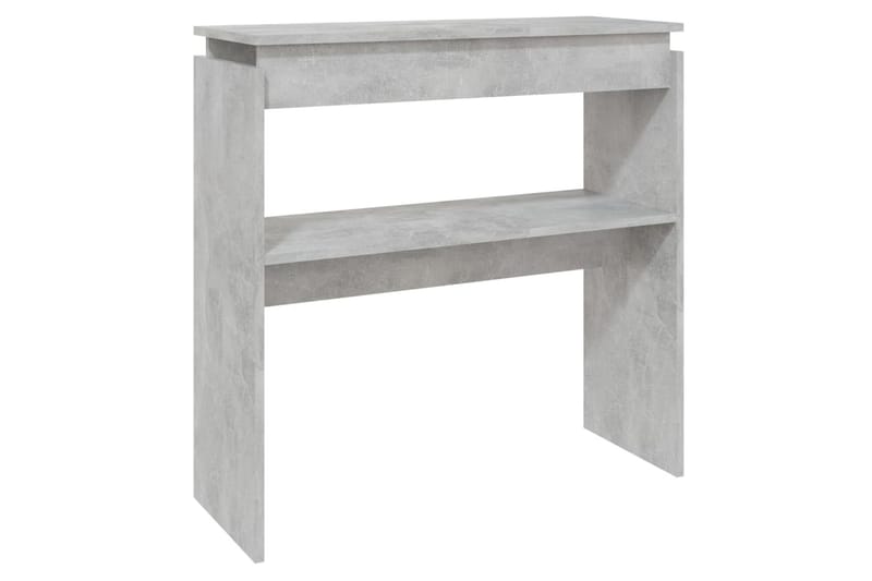 Konsolipöytä betoninharmaa 80x30x80 cm lastulevy - Harmaa - Huonekalut - Pöytä & ruokailuryhmä - Apupöytä & sivupöytä - Konsolipöytä