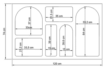 Konsolipöytä Dalim 120 cm - Valkoinen - Huonekalut - Pöytä & ruokailuryhmä - Apupöytä & sivupöytä - Konsolipöytä