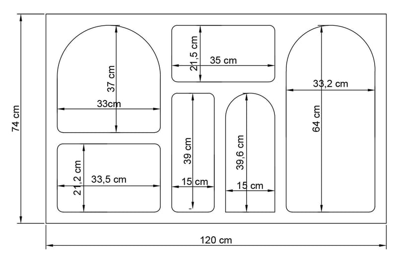 Konsolipöytä Dalim 120 cm - Valkoinen - Konsolipöytä - Eteispöytä