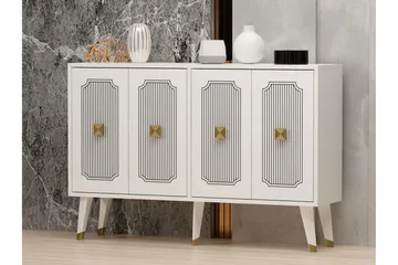 Konsolipöytä Derasi 120 cm - Valkoinen - Säilytys - Säilytyskalusteet - Senkki