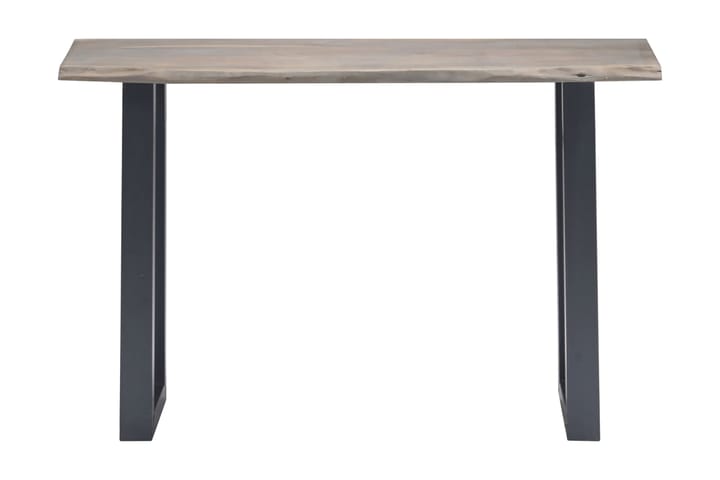 Konsolipöytä harmaa 115x35x76 cm akaasiapuu ja rauta - Harmaa - Konsolipöytä - Eteispöytä