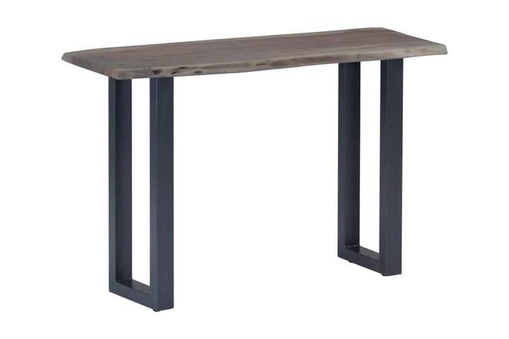 Konsolipöytä harmaa 115x35x76 cm akaasiapuu ja rauta - Harmaa - Konsolipöytä - Eteispöytä