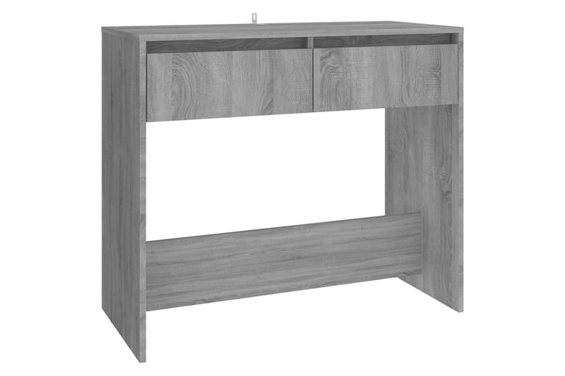 Konsolipöytä harmaa Sonoma 89x41x76,5 cm lastulevy - Harmaa - Huonekalut - Pöytä & ruokailuryhmä - Apupöytä & sivupöytä - Konsolipöytä