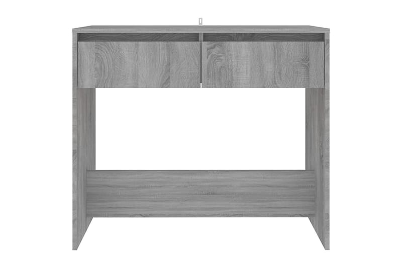 Konsolipöytä harmaa Sonoma 89x41x76,5 cm lastulevy - Harmaa - Huonekalut - Pöytä & ruokailuryhmä - Apupöytä & sivupöytä - Konsolipöytä