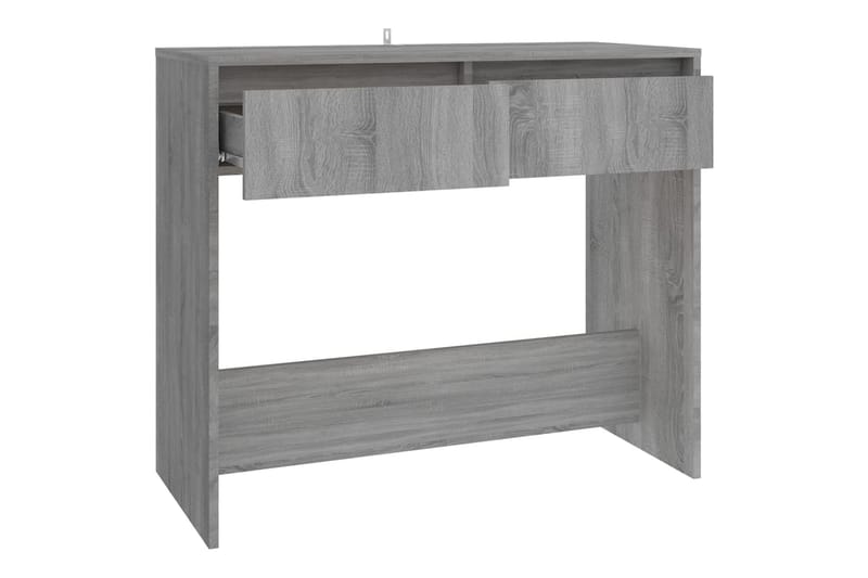 Konsolipöytä harmaa Sonoma 89x41x76,5 cm lastulevy - Harmaa - Huonekalut - Pöytä & ruokailuryhmä - Apupöytä & sivupöytä - Konsolipöytä