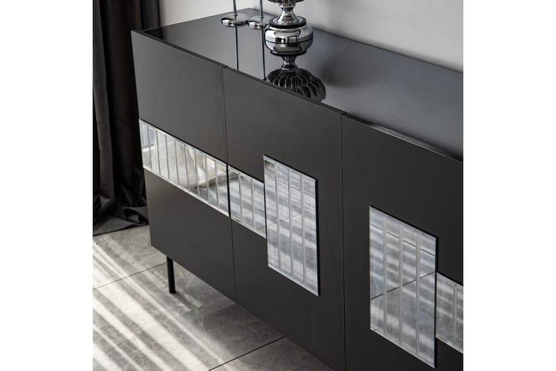 Konsolipöytä Jalacea 180 cm - Musta - Säilytys - Säilytyskalusteet - Senkki