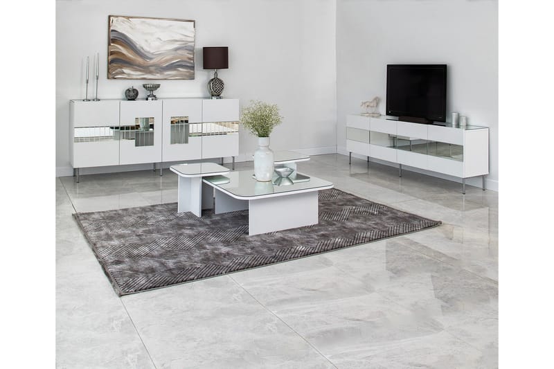 Konsolipöytä Jalacea 180 cm - Valkoinen - Säilytys - Säilytyskalusteet - Senkki