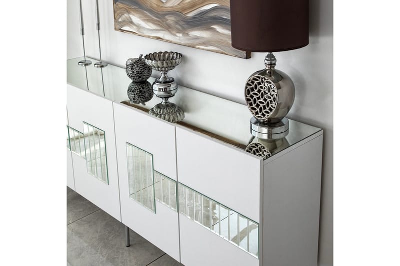 Konsolipöytä Jalacea 180 cm - Valkoinen - Säilytys - Säilytyskalusteet - Senkki