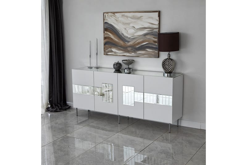 Konsolipöytä Jalacea 180 cm - Valkoinen - Säilytys - Säilytyskalusteet - Senkki