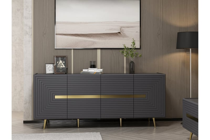 Konsolipöytä Jose 180 cm, Antrasiitti