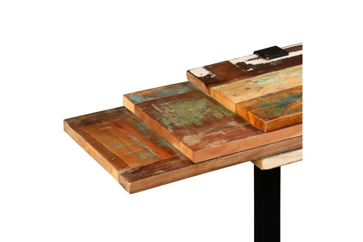 Konsolipöytä kierrätetty puu säädettävä - Ruskea - Konsolipöytä - Eteispöytä
