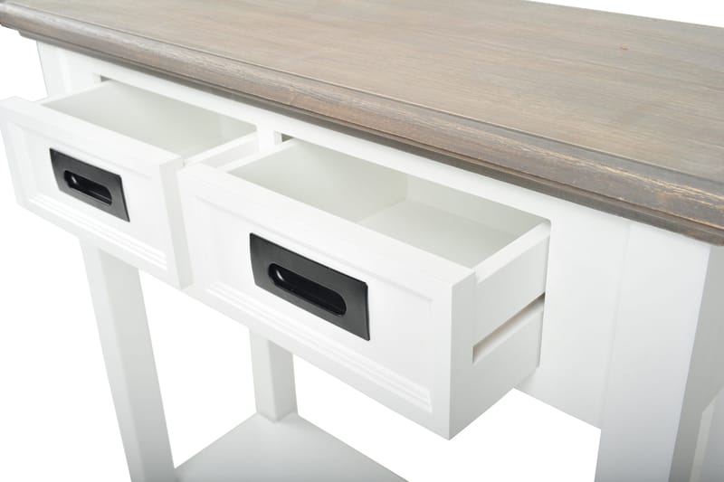 Konsolipöytä Knight 76 cm - Valkoinen - Huonekalut - Pöytä & ruokailuryhmä - Apupöytä & sivupöytä - Konsolipöytä