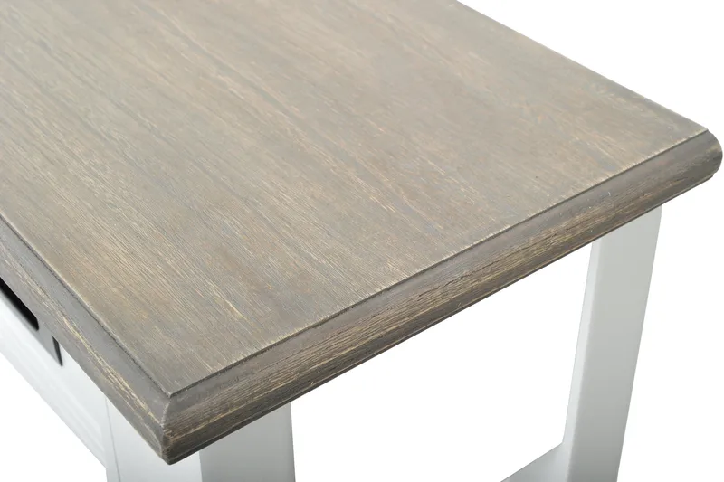 Konsolipöytä Knight 76 cm - Valkoinen - Huonekalut - Pöytä & ruokailuryhmä - Apupöytä & sivupöytä - Konsolipöytä