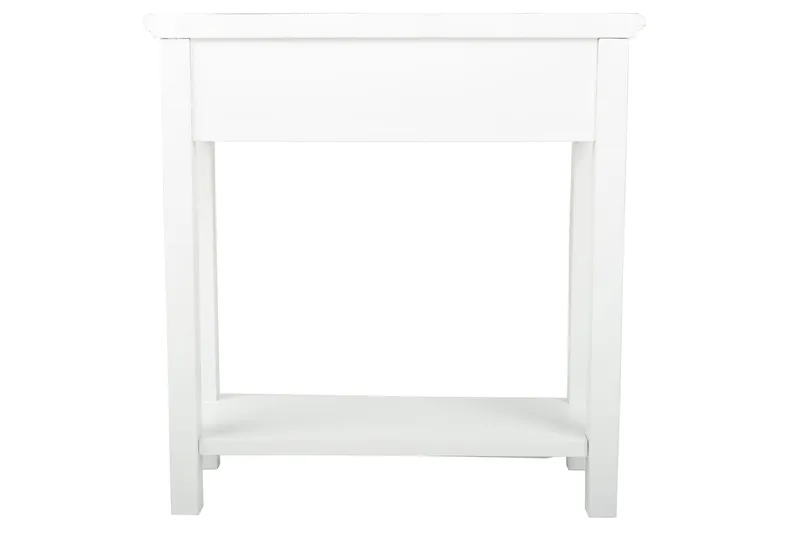 Konsolipöytä Knight 76 cm - Valkoinen - Huonekalut - Pöytä & ruokailuryhmä - Apupöytä & sivupöytä - Konsolipöytä