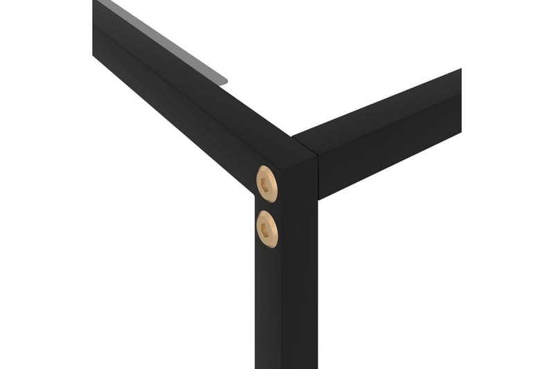 Konsolipöytä läpinäkyvä 100x35x75 cm karkaistu lasi - Läpinäkyvä - Huonekalut - Pöytä & ruokailuryhmä - Apupöytä & sivupöytä - Konsolipöytä
