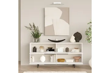Konsolipöytä Liyakat 160 cm - Valkoinen - Säilytys - Säilytyskalusteet - Lipasto