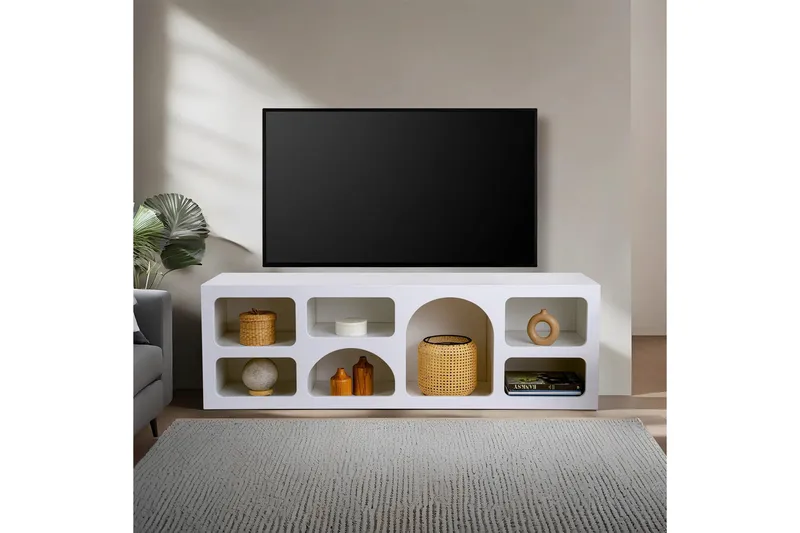 Konsolipöytä Lorin 160 cm - Valkoinen - Säilytys - Säilytyskalusteet - Senkki