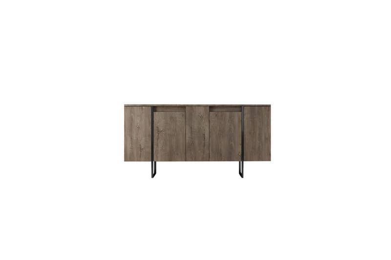 Konsolipöytä Luxe 160 cm - Ruskea/Musta - Huonekalut - Pöytä & ruokailuryhmä - Apupöytä & sivupöytä - Konsolipöytä