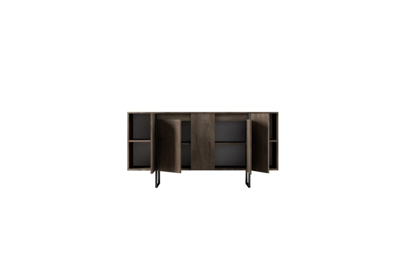 Konsolipöytä Luxe 160 cm - Ruskea/Musta - Huonekalut - Pöytä & ruokailuryhmä - Apupöytä & sivupöytä - Konsolipöytä