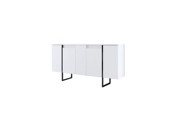 Konsolipöytä Luxe 160 cm - Valkoinen/Musta - Huonekalut - Pöytä & ruokailuryhmä - Apupöytä & sivupöytä - Konsolipöytä