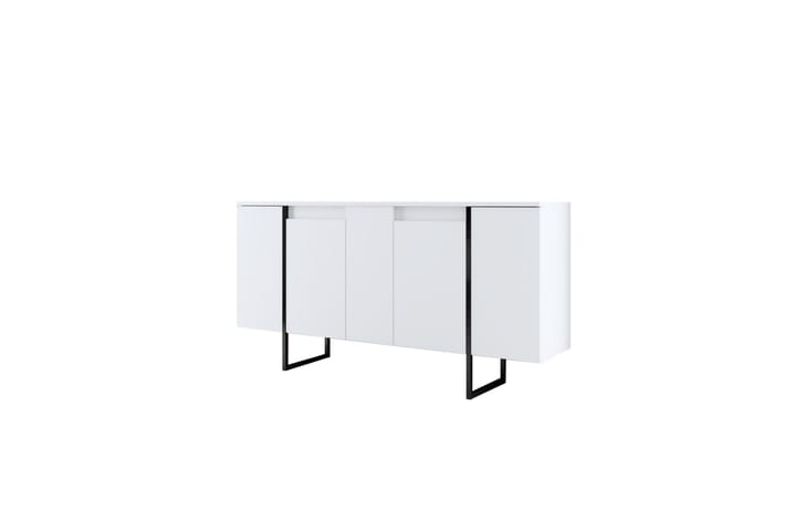 Konsolipöytä Luxe 160 cm - Valkoinen/Musta - Konsolipöytä - Eteispöytä