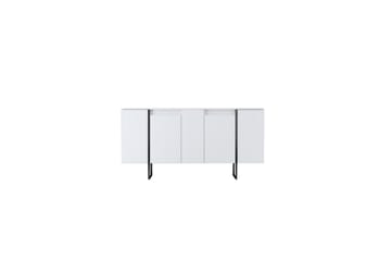 Konsolipöytä Luxe 160 cm - Valkoinen/Musta - Huonekalut - Pöytä & ruokailuryhmä - Apupöytä & sivupöytä - Konsolipöytä
