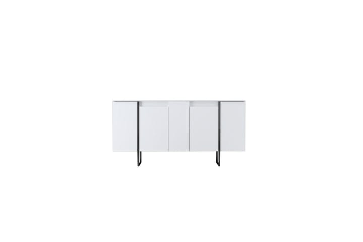 Konsolipöytä Luxe 160 cm - Valkoinen/Musta - Konsolipöytä - Eteispöytä