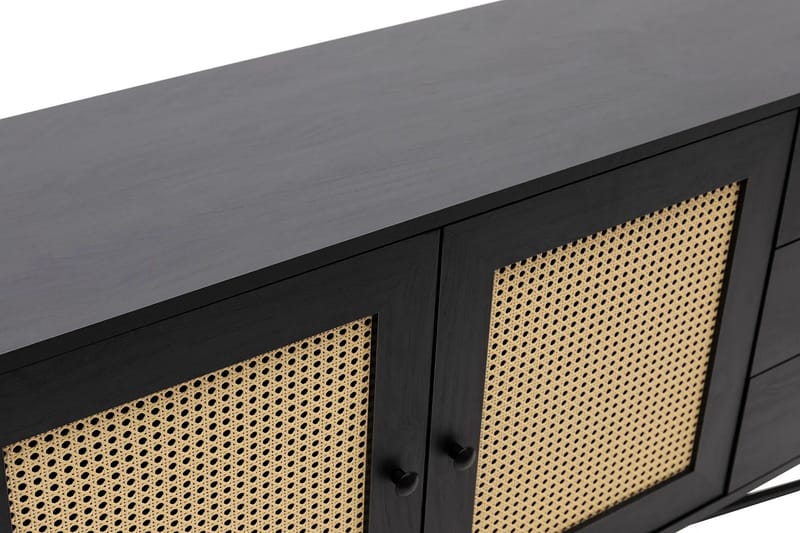 Konsolipöytä Makwana 160 cm - Musta - Säilytys - Säilytyskalusteet - Senkki