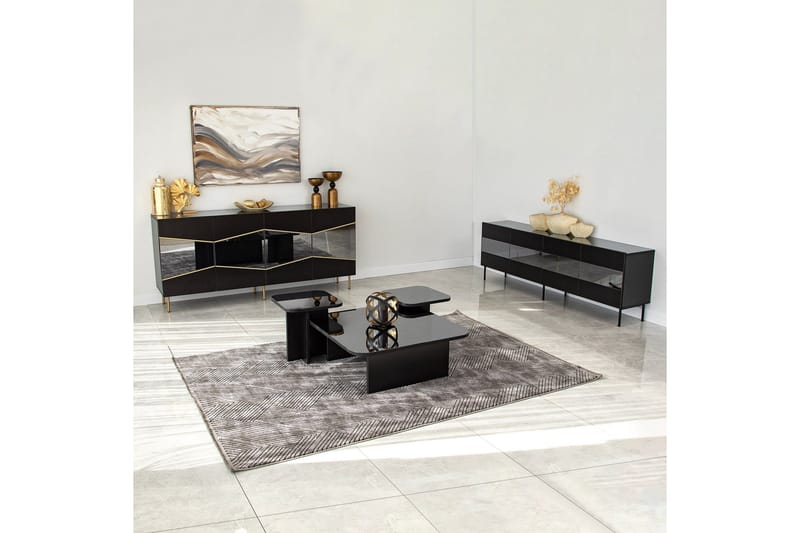 Konsolipöytä Mami 180 cm - Musta - Säilytys - Säilytyskalusteet - Senkki