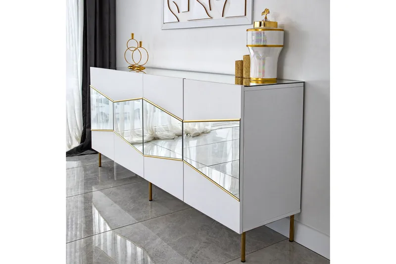 Konsolipöytä Mami 180 cm - Valkoinen - Säilytys - Säilytyskalusteet - Senkki