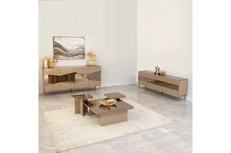 Konsolipöytä Mami 180 cm - Pronssi - Säilytys - Säilytyskalusteet - Senkki