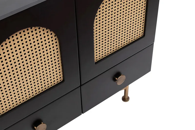 Konsolipöytä Munny 123 cm - Musta - Säilytys - Säilytyskalusteet - Senkki